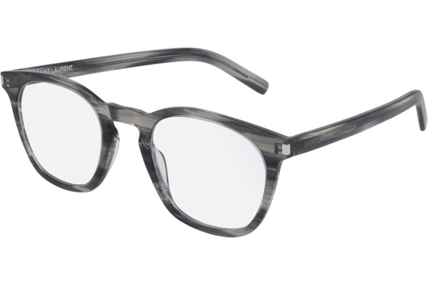 Okulary korekcyjne Saint Laurent SL30 SLIM 006 Okrągłe Szare