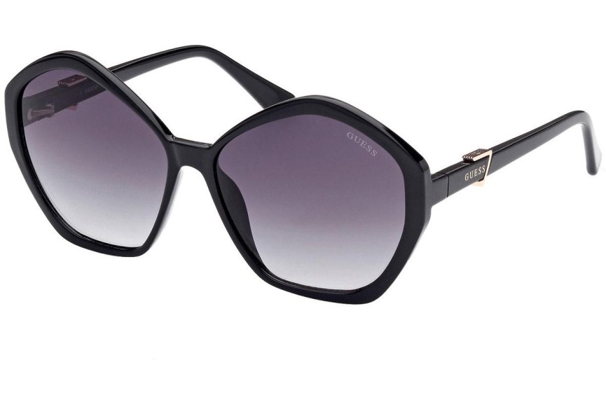 Okulary przeciwsłoneczne Guess GU7813 01B Oversize Czarne