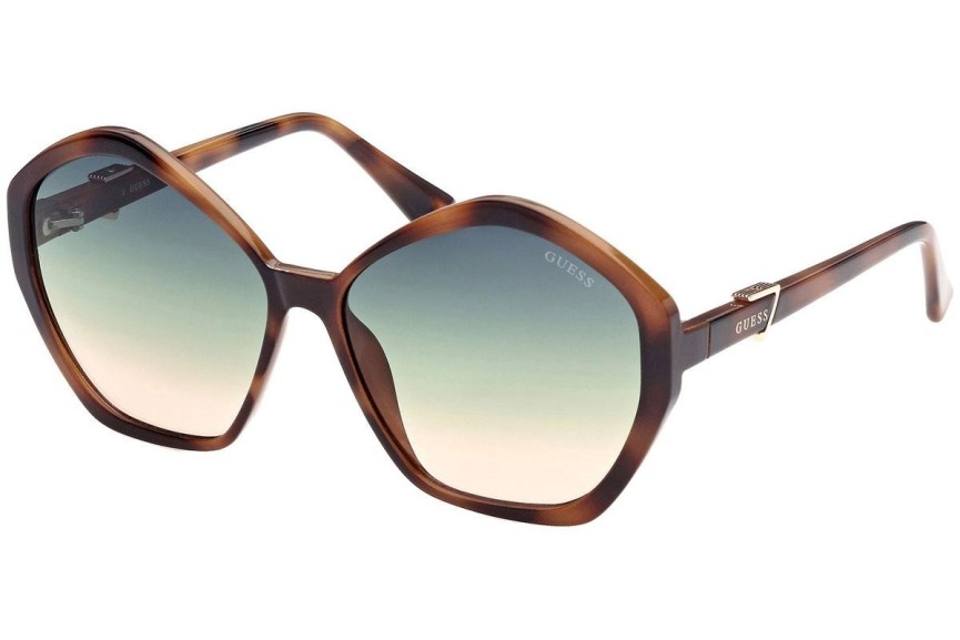 Okulary przeciwsłoneczne Guess GU7813 53P Oversize Havana