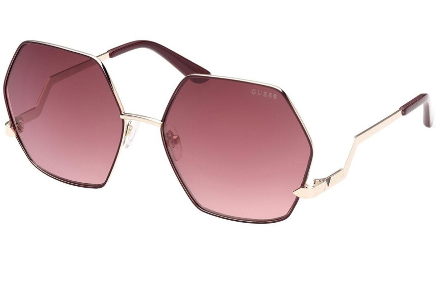 Okulary przeciwsłoneczne Guess GU7815 71T Oversize Złote