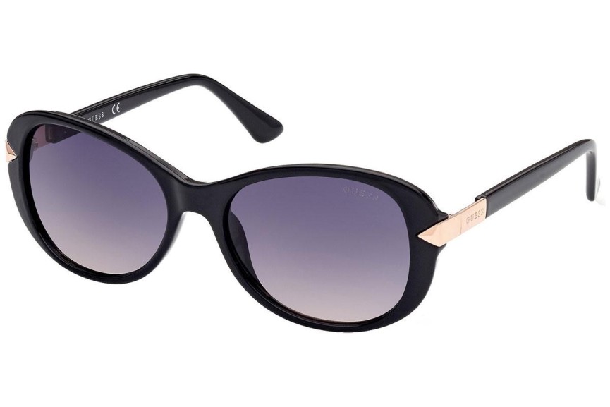 Okulary przeciwsłoneczne Guess GU7821 01B Owalne Czarne