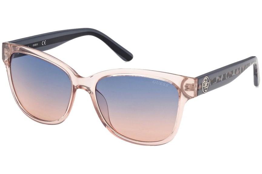 Okulary przeciwsłoneczne Guess GU7823 57W Kwadratowe Przezroczyste