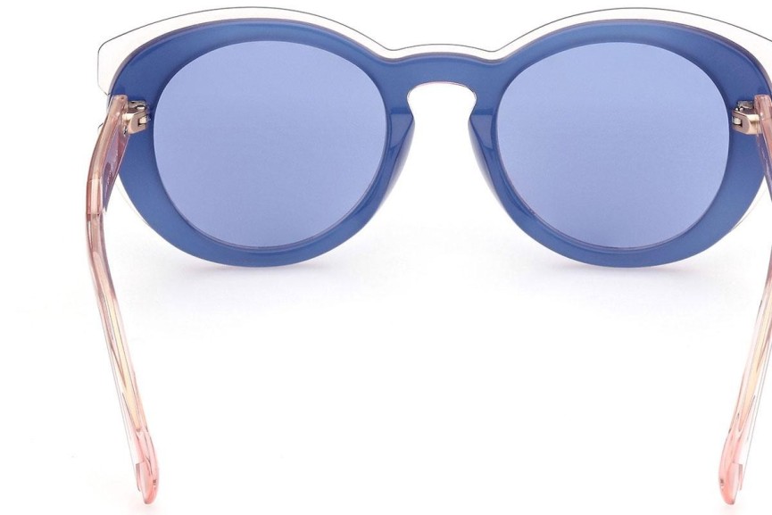 Okulary przeciwsłoneczne Just Cavalli JC1006 92V Okrągłe Niebieskie