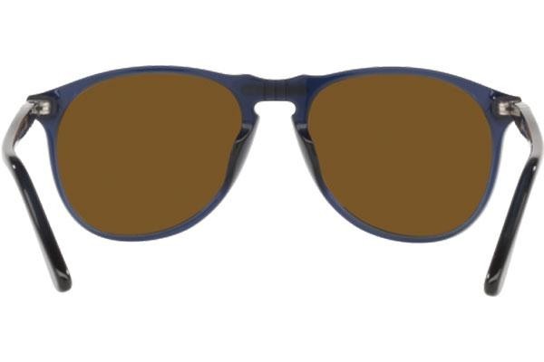 Okulary przeciwsłoneczne Persol PO9649S 114133 Pilotki (Aviator) Niebieskie