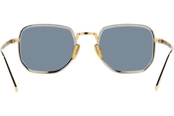Okulary przeciwsłoneczne Persol PO5006ST 800556 Kwadratowe Złote