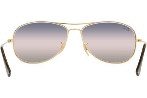 Okulary przeciwsłoneczne Ray-Ban Cockpit RB3362 001/GE Pilotki (Aviator) Złote