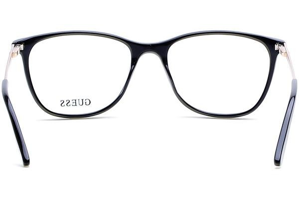 Okulary korekcyjne Guess GU2566 005 Kwadratowe Czarne
