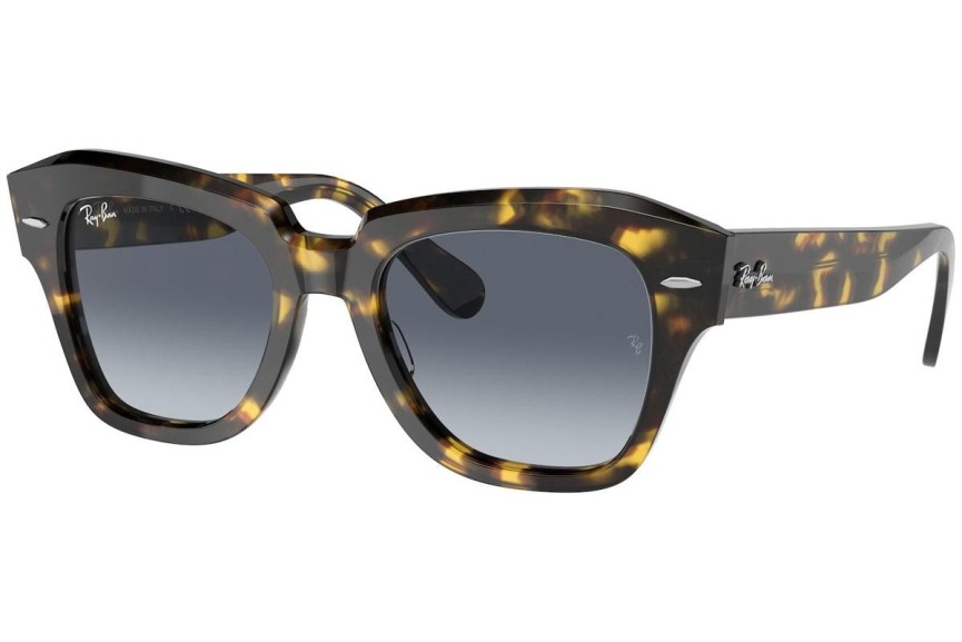 Okulary przeciwsłoneczne Ray-Ban State Street RB2186 133286 Kwadratowe Havana