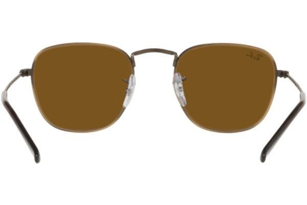 Okulary przeciwsłoneczne Ray-Ban Frank RB3857 922833 Kwadratowe Złote