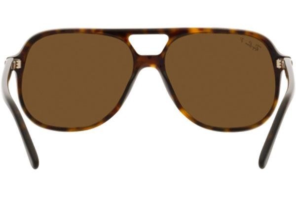 Слънчеви очила Ray-Ban Bill RB2198 902/57 Polarized Квадратни Хавана