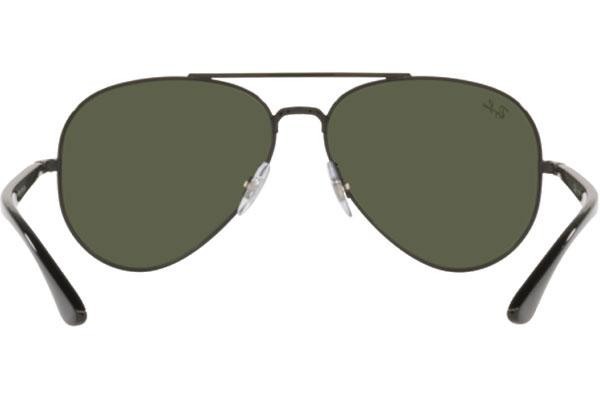 Okulary przeciwsłoneczne Ray-Ban RB3675 002/31 Pilotki (Aviator) Czarne