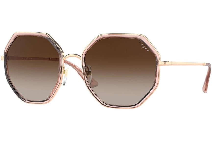 Okulary przeciwsłoneczne Vogue VO4224S 515213 Okrągłe Złote