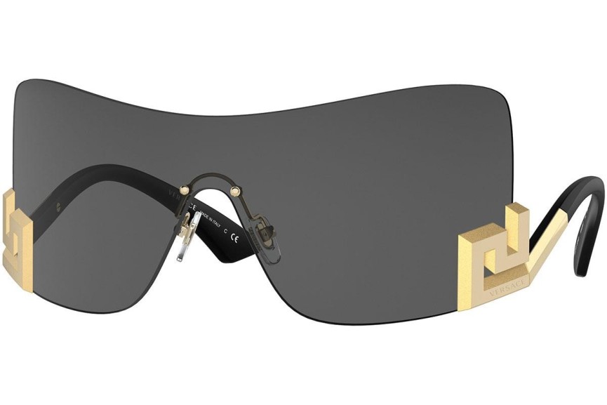 Okulary przeciwsłoneczne Versace VE2240 100287 Pojedyncze | Shield Szare