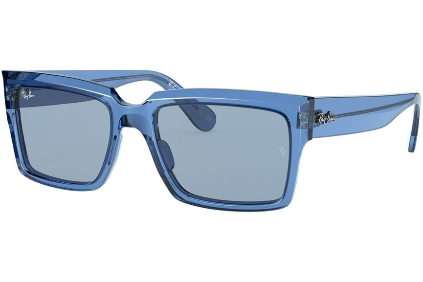 Okulary przeciwsłoneczne Ray-Ban Inverness RB2191 658756 Kwadratowe Niebieskie