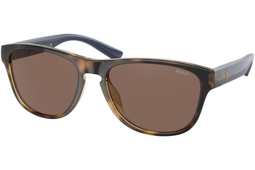 Ochelari de soare Polo Ralph Lauren PH4180U 500373 Pătrați Havana