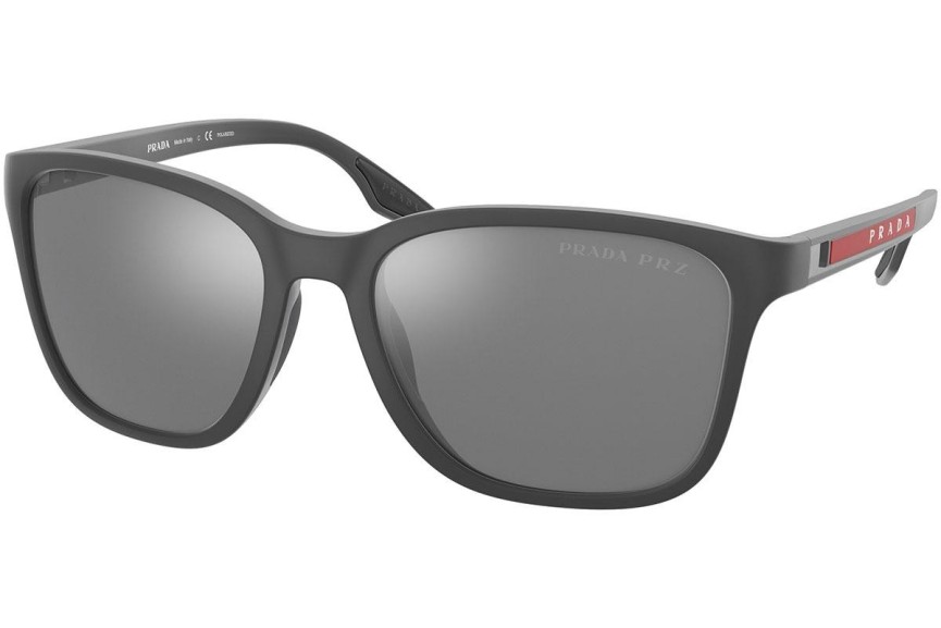 Ochelari de soare Prada Linea Rossa PS02WS UFK07H Polarized Pătrați Gri