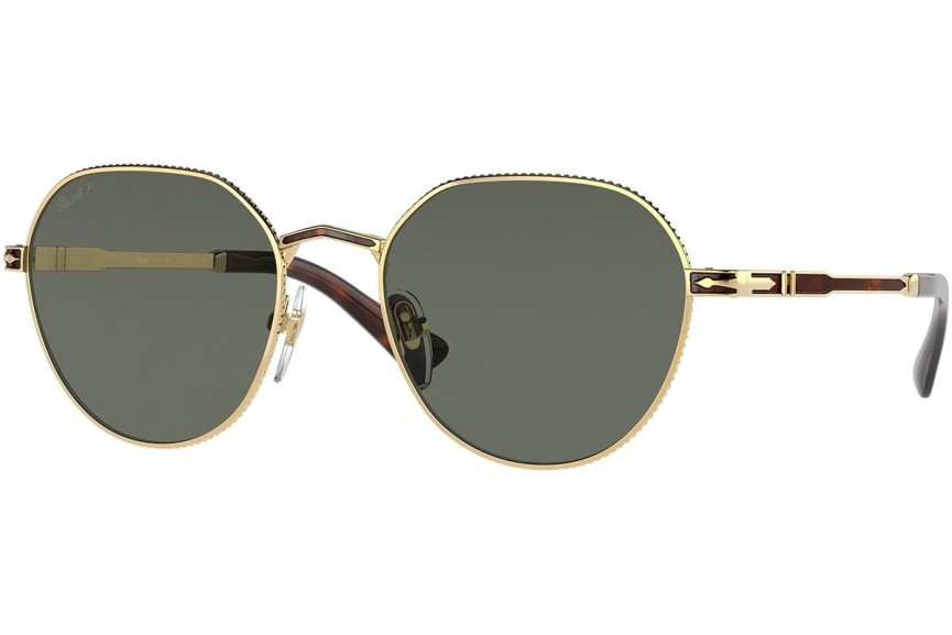 Okulary przeciwsłoneczne Persol PO2486S 110958 Polarized Okrągłe Złote