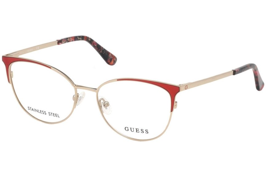 Okulary korekcyjne Guess GU2704 071 Kocie oczy Czerwone