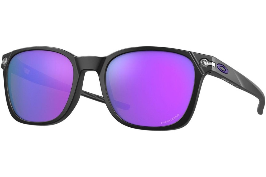 Okulary przeciwsłoneczne Oakley Ojector OO9018-03 Kwadratowe Czarne