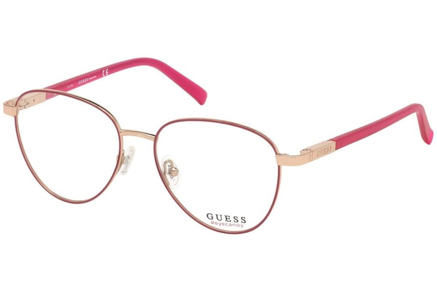 Okulary korekcyjne Guess GU3037 072 Owalne Różowe