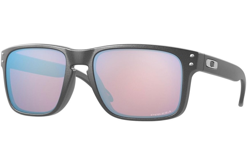 Okulary przeciwsłoneczne Oakley Holbrook OO9102-U5 Kwadratowe Szare