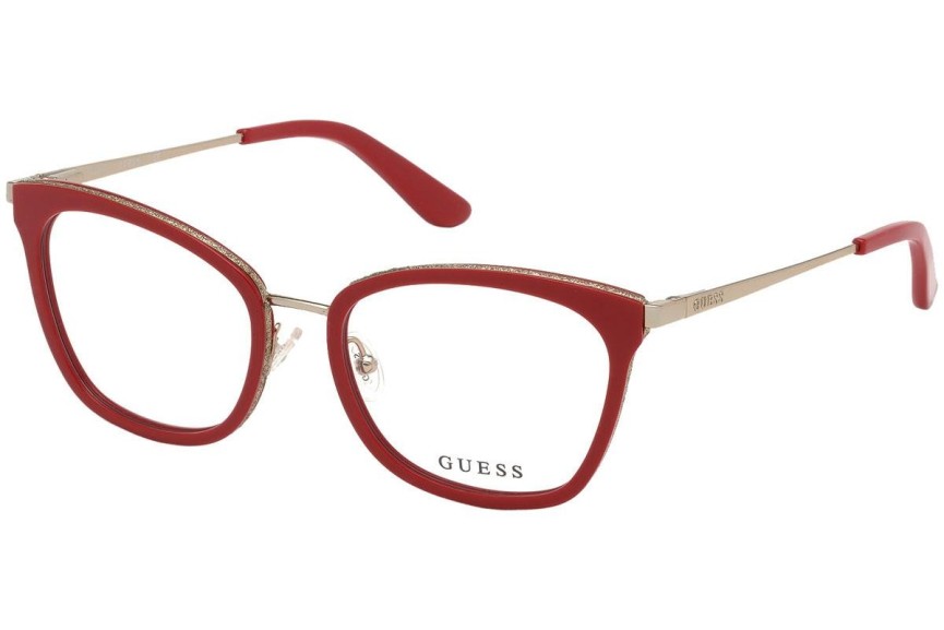 Okulary korekcyjne Guess GU2706 068 Kocie oczy Czerwone