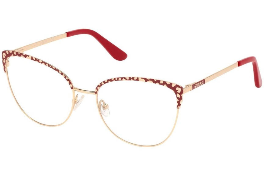 Okulary korekcyjne Guess GU2715 068 Kocie oczy Czerwone