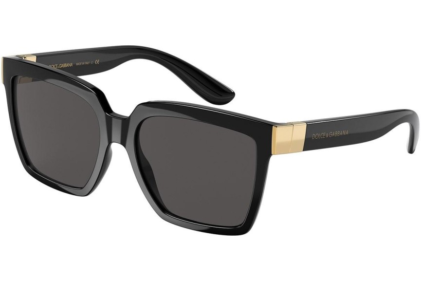 Okulary przeciwsłoneczne Dolce & Gabbana Timeless Collection DG6165 501/87 Kwadratowe Czarne