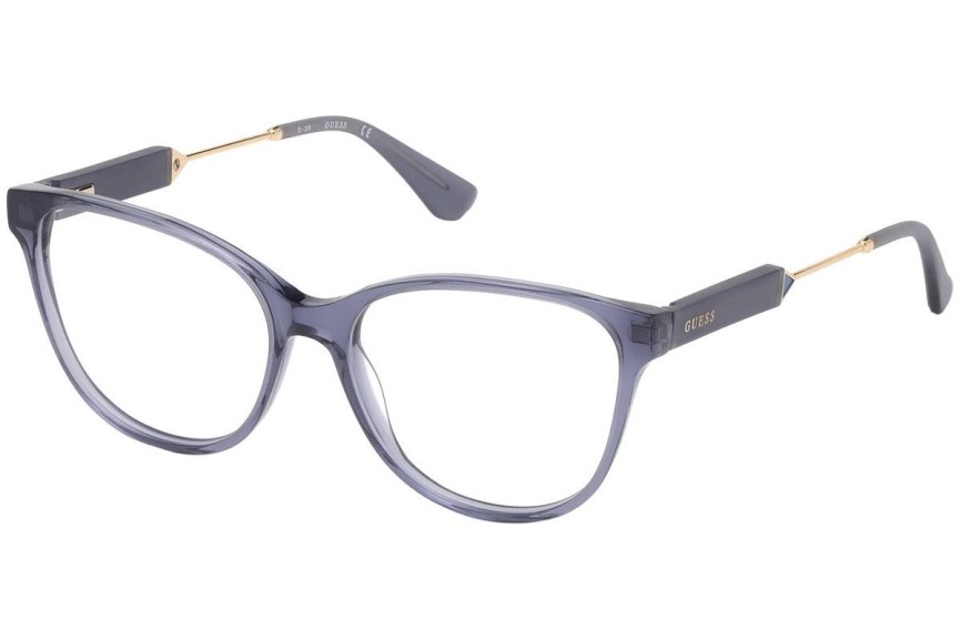 Okulary korekcyjne Guess GU2718 090 Kocie oczy Niebieskie
