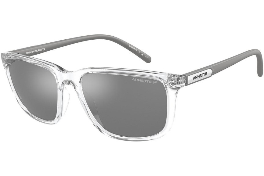 Okulary przeciwsłoneczne Arnette Pirx AN4288 2755Z3 Polarized Prostokątne Przezroczyste