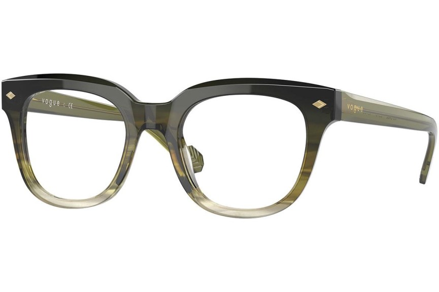 Okulary korekcyjne Vogue VO5402 2970 Kwadratowe Zielone
