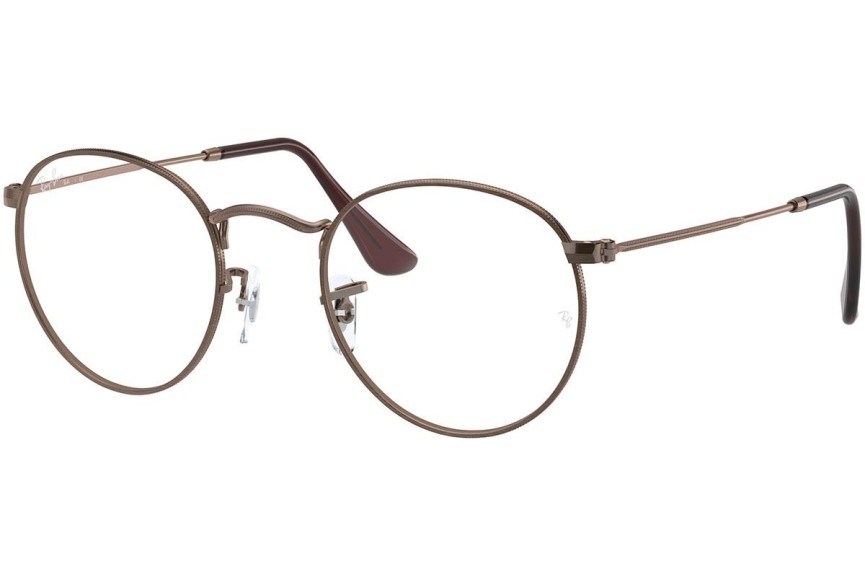 Silmälasit Ray-Ban Round Metal Classic RX3447V 3120 Pyöreä Ruskea