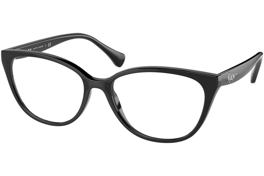 Okulary korekcyjne Ralph by Ralph Lauren RA7135 5001 Kocie oczy Czarne