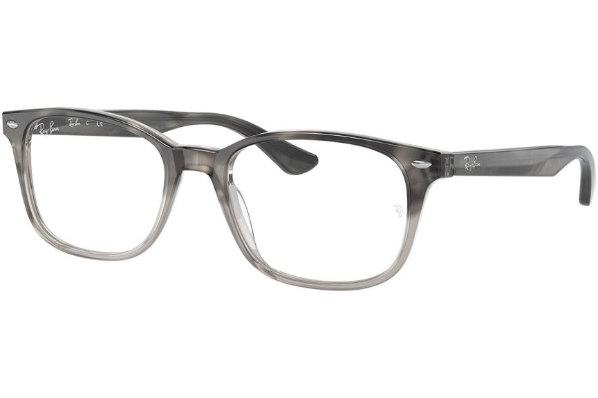 Okulary korekcyjne Ray-Ban RX5375 8106 Prostokątne Szare