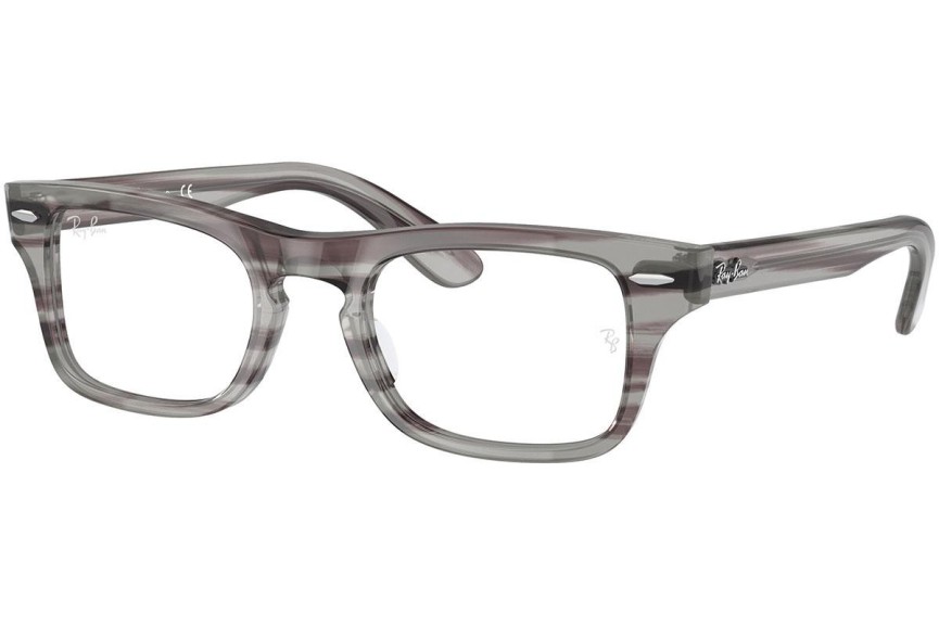 Okulary korekcyjne Ray-Ban Junior Burbank Jr RY9083V 3850 Prostokątne Szare