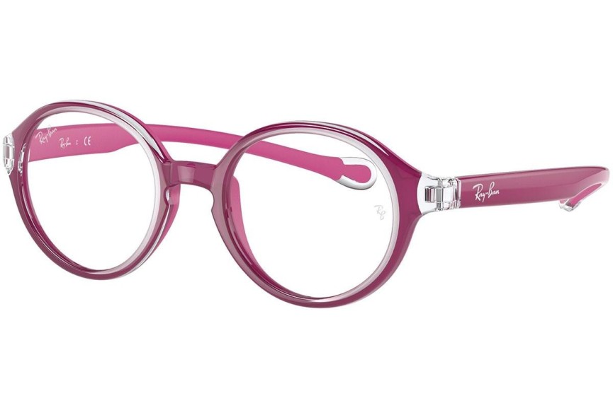 Glasses Ray-Ban Junior RY9075V 3878 Okrągłe Fioletowe