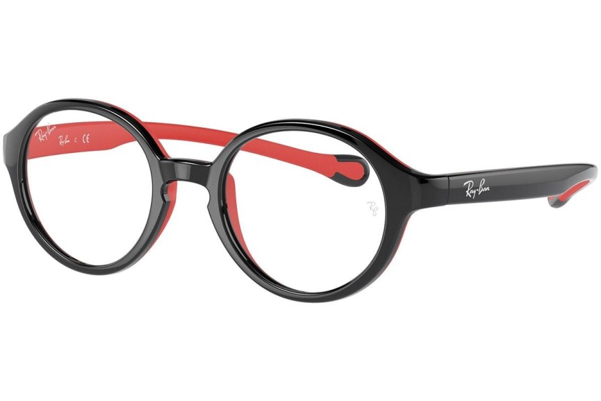 Okulary korekcyjne Ray-Ban Junior RY9075V 3876 Okrągłe Czarne