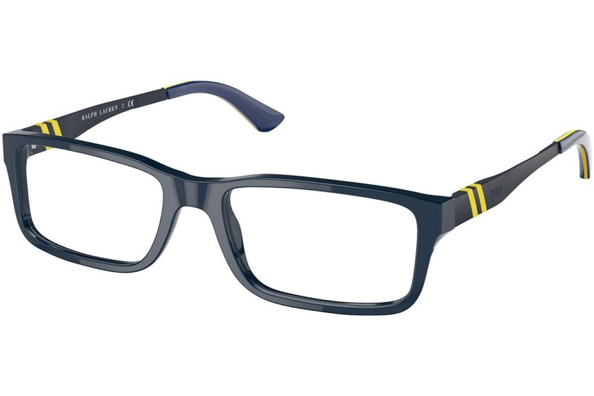 Okulary korekcyjne Polo Ralph Lauren PH2115 5465 Prostokątne Niebieskie