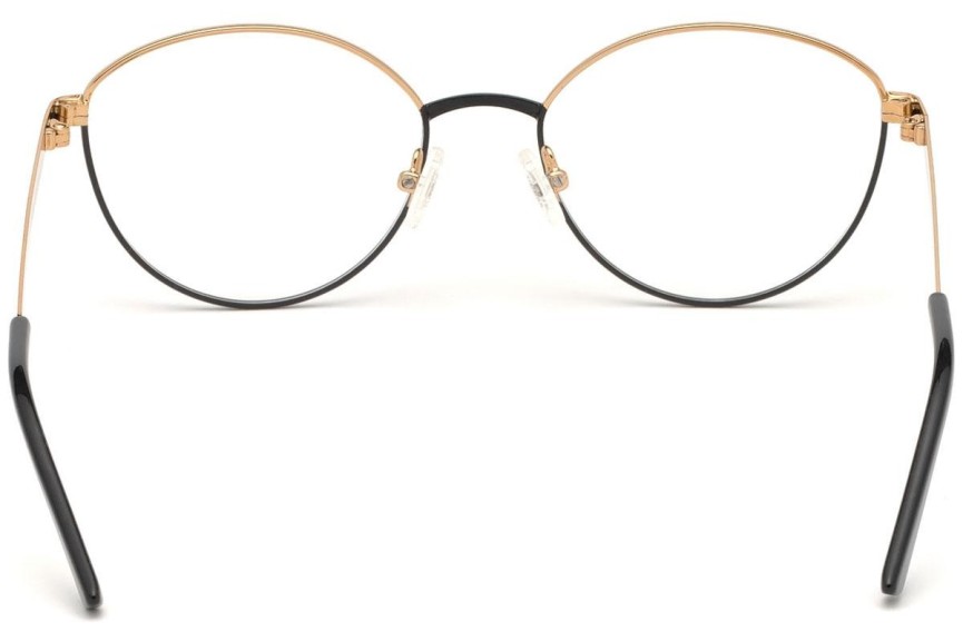 Okulary korekcyjne Guess GU3043 028 Owalne Złote