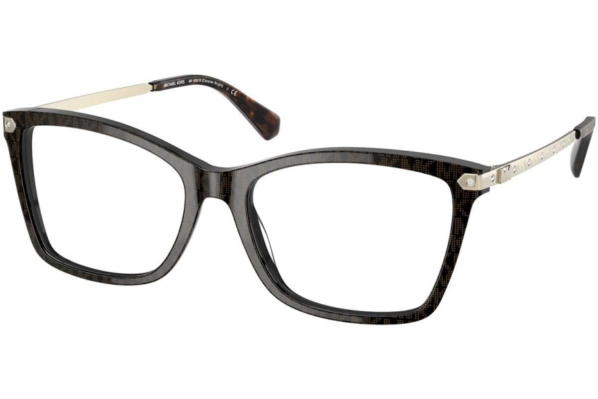 Okulary korekcyjne Michael Kors Caracas Bright MK4087B 3500 Kocie oczy Brązowe