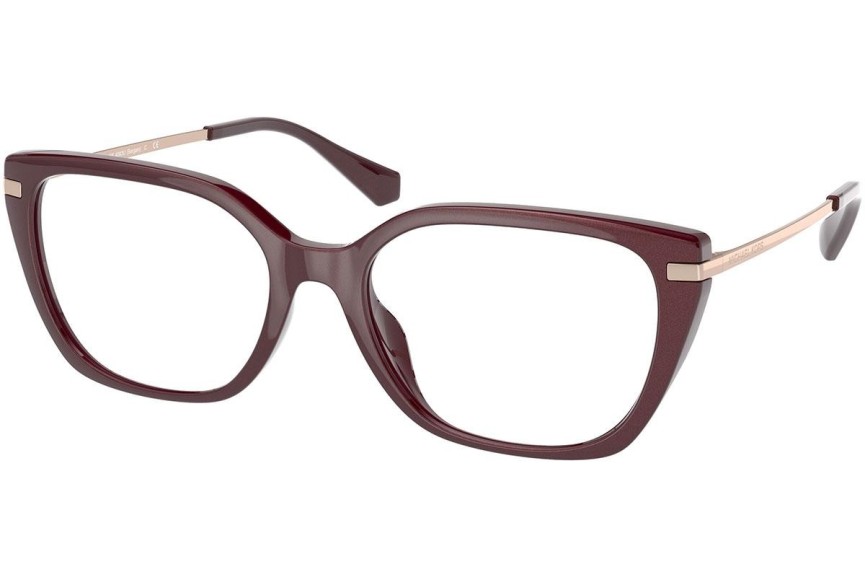 Okulary korekcyjne Michael Kors Bergen MK4083U 3255 Prostokątne Czerwone