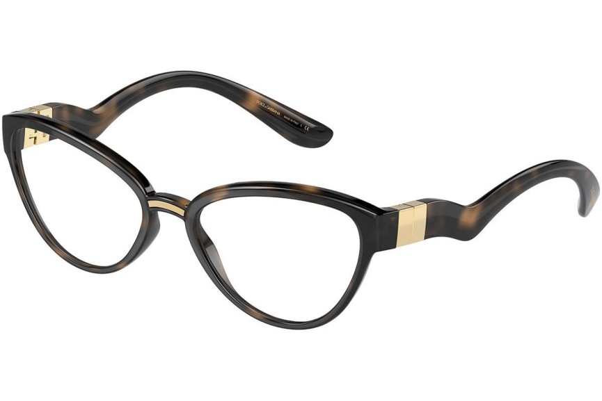 Okulary korekcyjne Dolce & Gabbana DG5079 502 Kocie oczy Havana