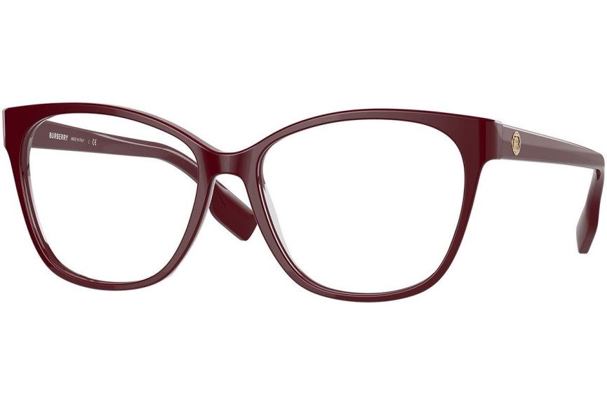 Okulary korekcyjne Burberry Caroline BE2345 3403 Kocie oczy Czerwone