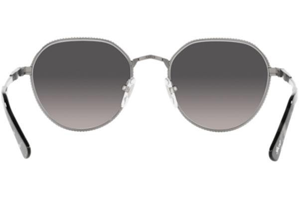 Okulary przeciwsłoneczne Persol PO2486S 1110M3 Polarized Okrągłe Srebrne