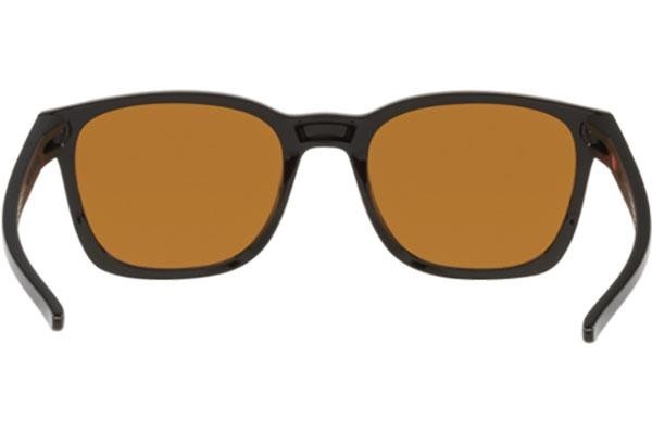 Okulary przeciwsłoneczne Oakley Ojector OO9018-06 Polarized Kwadratowe Czarne