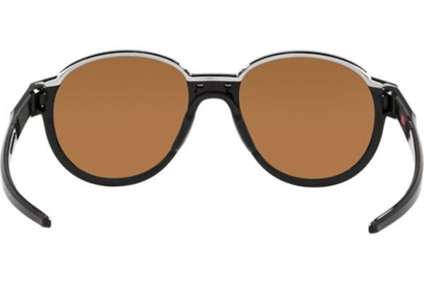 Okulary przeciwsłoneczne Oakley Coinflip OO4144-06 Okrągłe Czarne