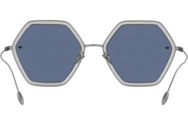 Okulary przeciwsłoneczne Giorgio Armani AR6130 300380 Nieregularny Srebrne