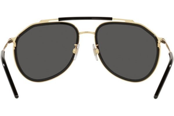 Okulary przeciwsłoneczne Dolce & Gabbana DG2277 02/87 Pilotki (Aviator) Czarne