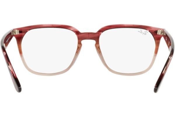 Okulary korekcyjne Ray-Ban RX4362V 8145 Kwadratowe Czerwone