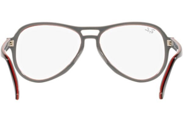 Okulary korekcyjne Ray-Ban Vagabond RX4355V 8136 Pilotki (Aviator) Czarne